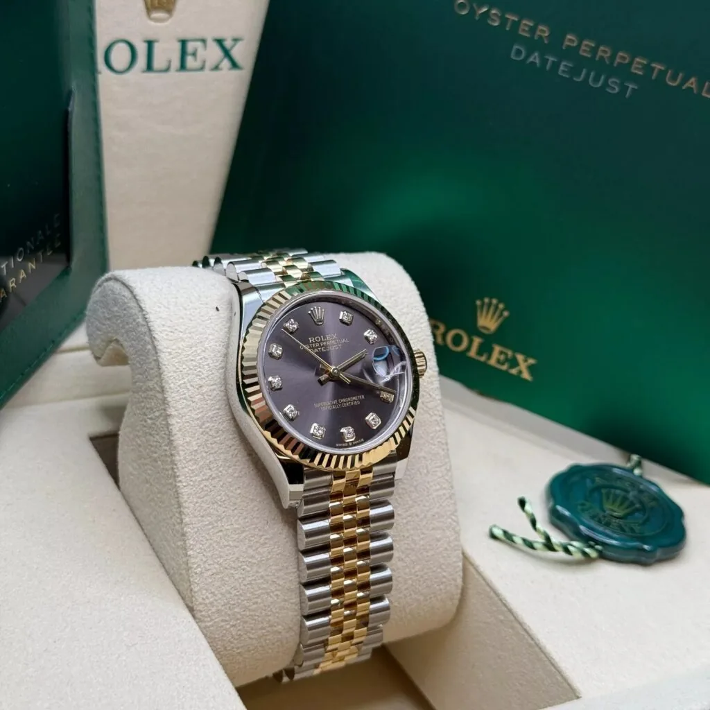 RLX Datejust m278273-0021/0022 31mm Dark Grey Dial Stainless Steel and Yellow Gold Oyster Watch