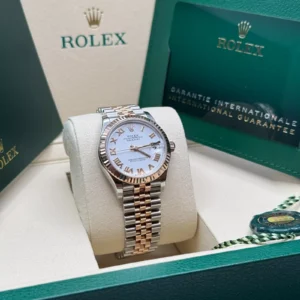 RLX Datejust m278271-0001/0002 White 31mm Dial Oyster Bracelet Watch