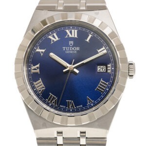 【7A Quality】TUDOR Royal 38mm Blue Roman Dial Automatic Bracelet Watch M28500-0005