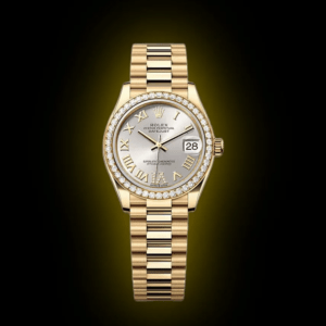 RLX Datejust m278288RBR-0020 Silver 31mm Dial President Bracelet Watch