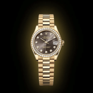 RLX Datejust m278288RBR-0030 Dark Grey 31mm Dial President Bracelet Watch