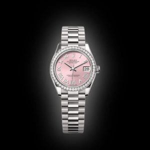 RLX Datejust m278289RBR-0018 Pink Dial White Gold President