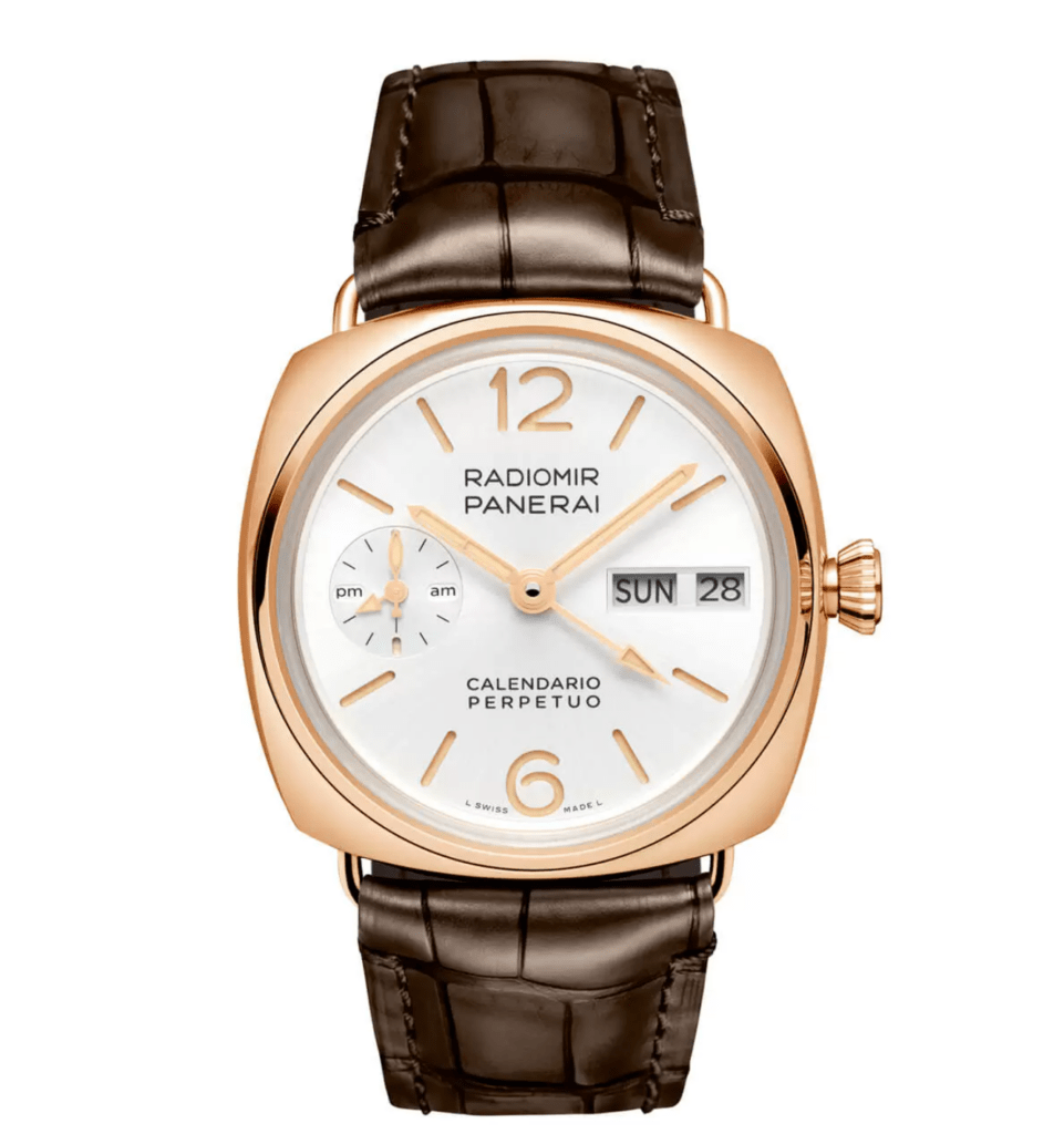 【7A Quality】Panerai Radiomir Perpetual Calendar GMT Goldtech™ 45mm PAM01453