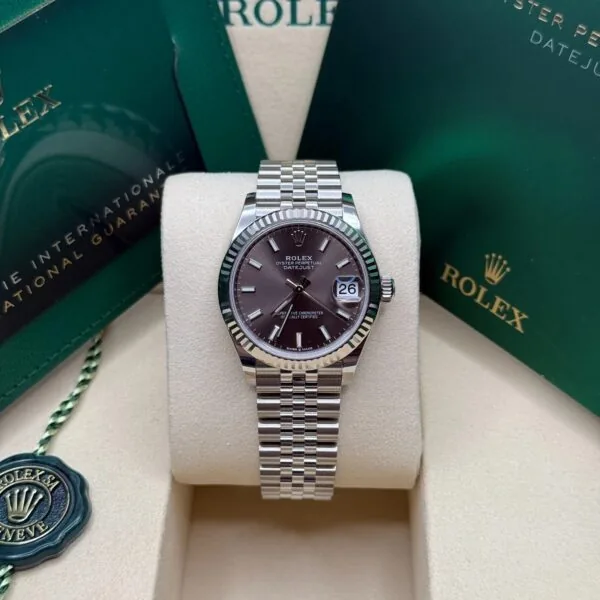 RLX Datejust m278274-0015/0016 Dark Grey Dial 31mm Oyster Bracelet