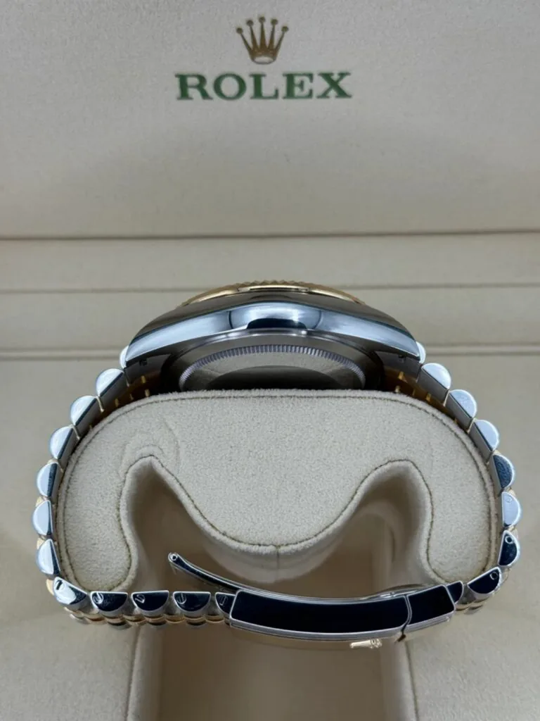 RLX Sky-Dweller 42mm 336933-0003/0004 Two-Tone Yellow Gold Black Dial Jubilee