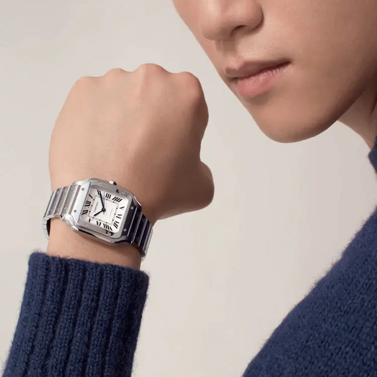 CARTIER SANTOS Medium Model Classic Silver WSSA0029 - United Luxury