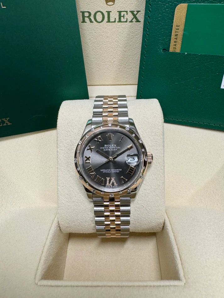 RLX Datejust m278341-0029/0030 Slate Dial 31mm Dial Oyster Bracelet