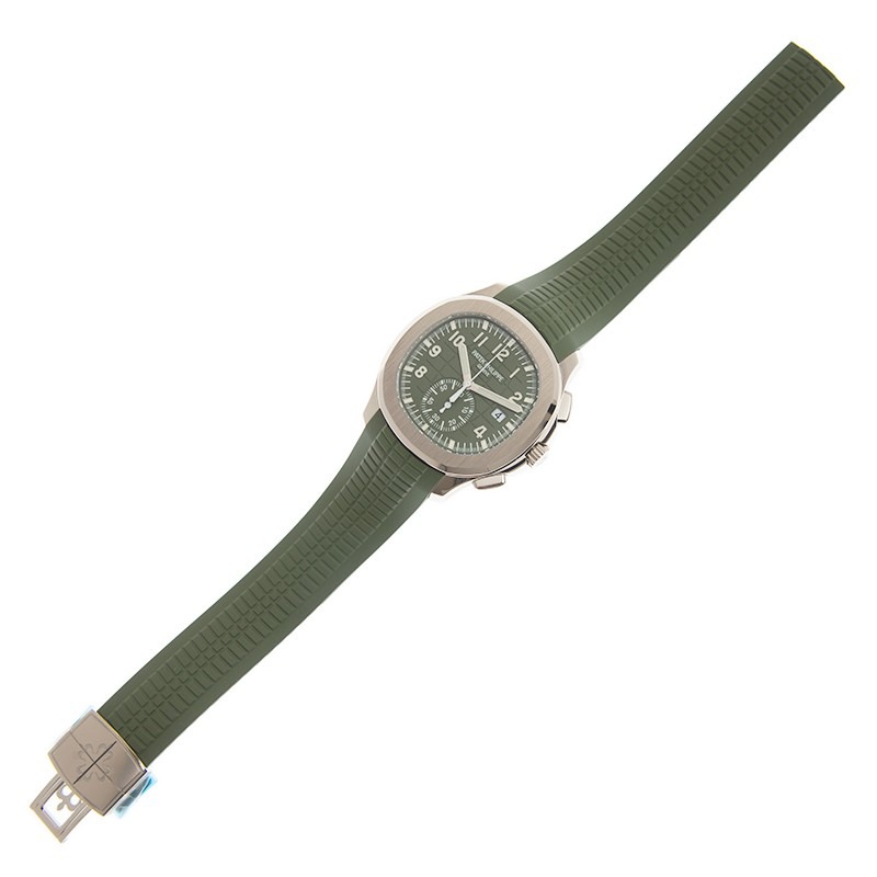 Patek Philippe Aquanaut Khaki Green Mens Watch 5968G-010