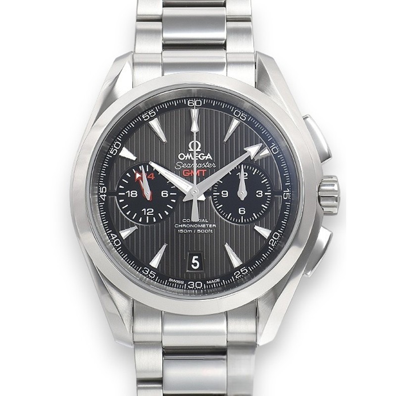 Omega Aqua Terra 150m Co-Axial GMT Chronograph Watch 231.10.43.52.06.001