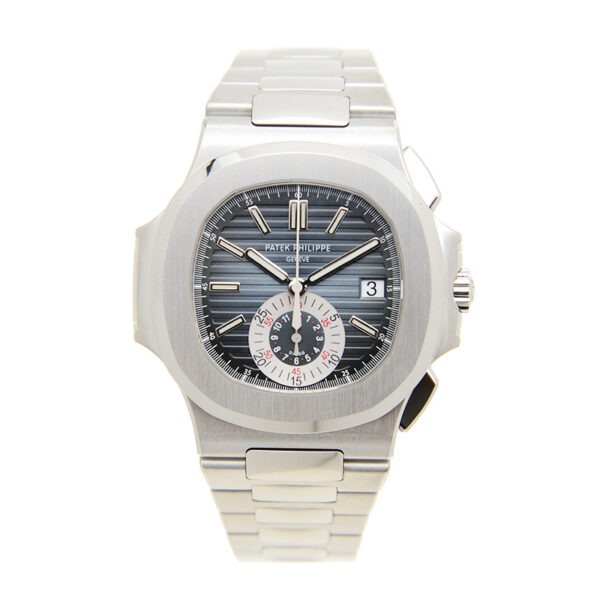 Patek Nautilus Blue Silver Replica
