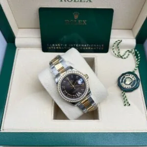 RLX Datejust m278383RBR-0017/0018 31mm Dark Grey Dial Oyster Bracelet