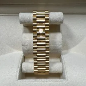 RLX Day-Date 40mm White Mother-of-Pearl Dial President Watch 228348RBR-0046