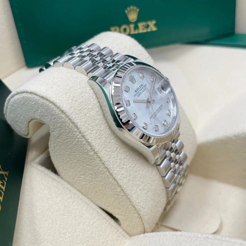 RLX Datejust m278274-0005/0006 31mm Mother-of-Pearl 31mm Dial Oyster Watch