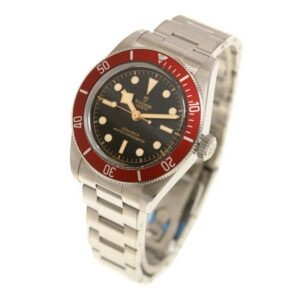 【7A Quality】TUDOR Black Bay 41mm Black Dial & Red Bezel Men's Bracelet Watch M7941A1A0RU-0001