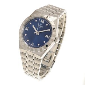 【7A Quality】TUDOR Royal 38mm Blue Diamond Dial Automatic Bracelet Watch M28500-0006