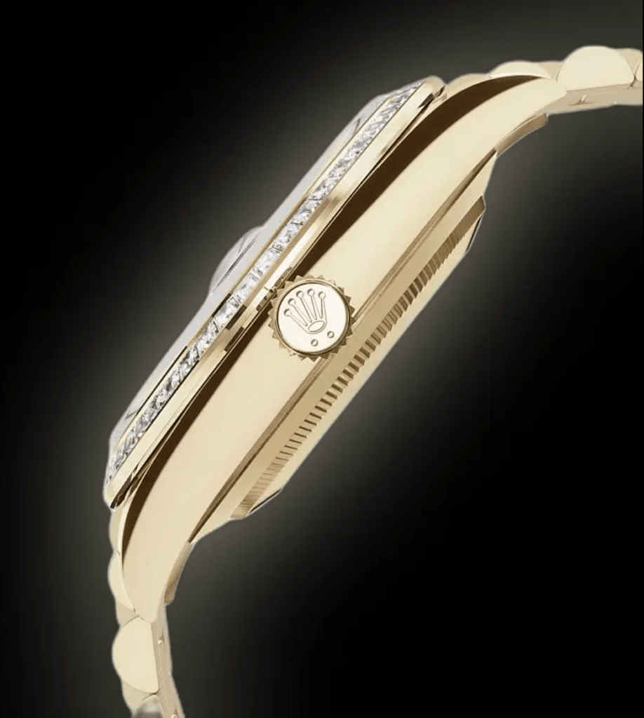 RLX Day-Date 40mm 228398TBR-0003 Champagne Dial President Watch