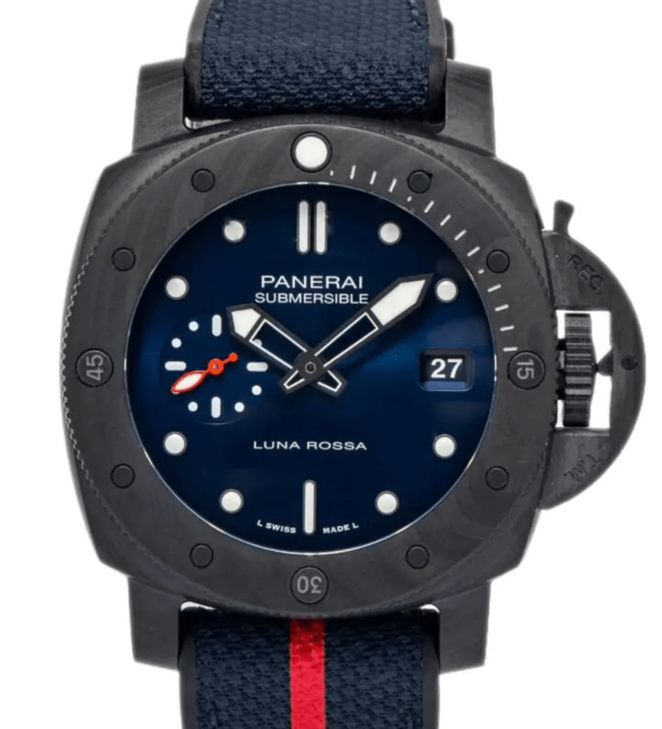 【7A Quality】Panerai Submersible Luna Rossa Carbotech™ 42mm PAM01563