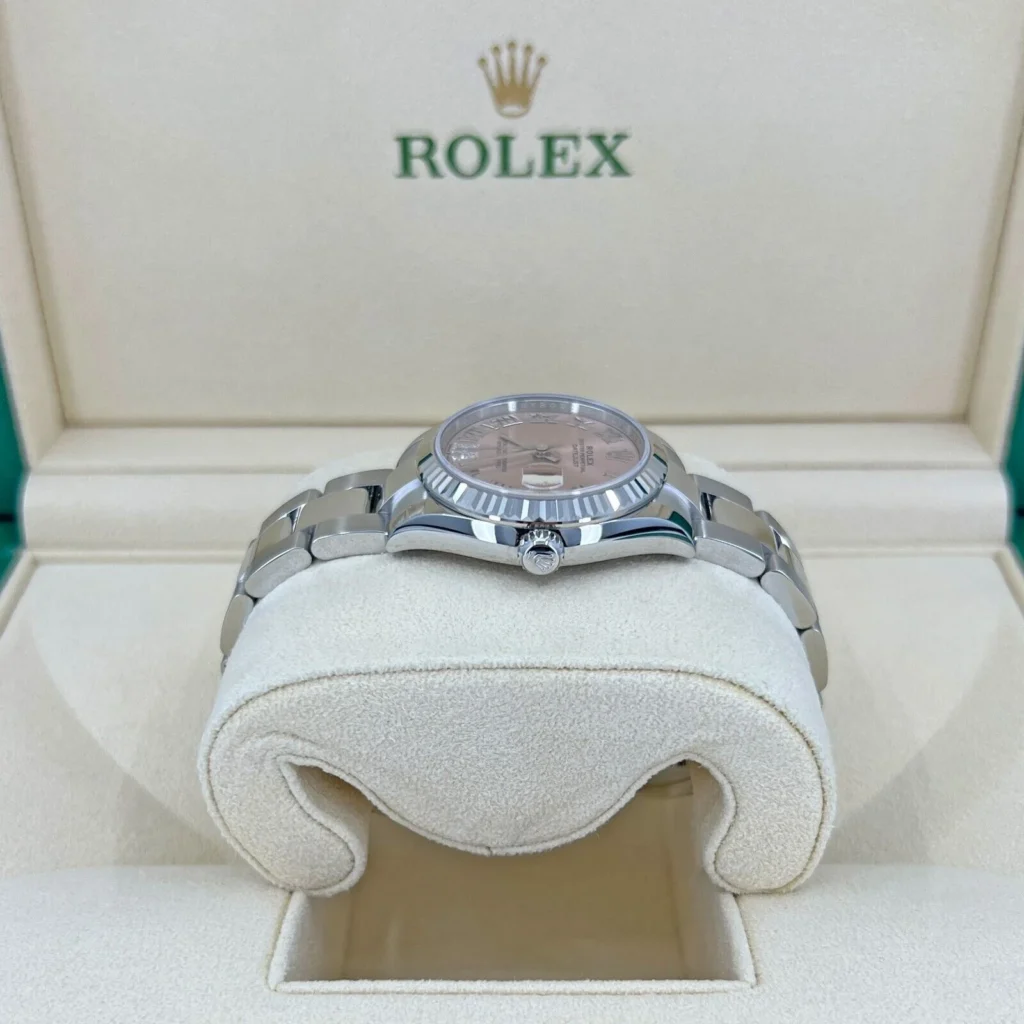 RLX Datejust m278274-0023/0024 Pink 31mm Dial Oyster Watch