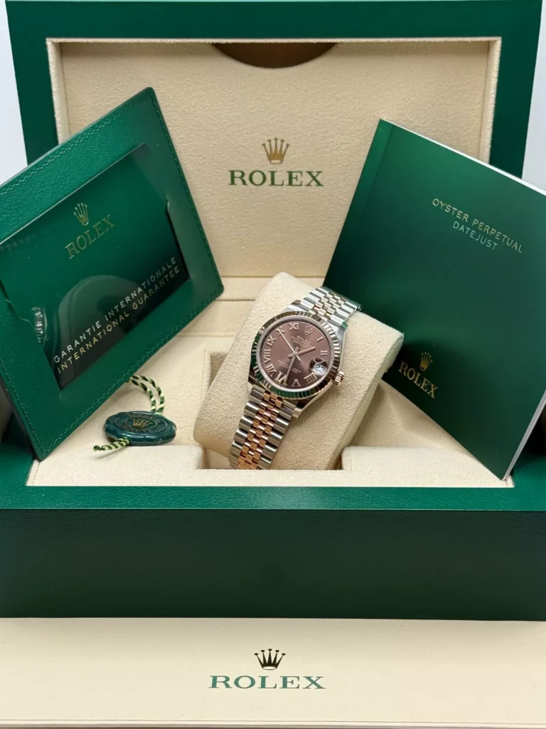 RLX Datejust m278271-0003/0004 Chocolate 31mm Dial Oyster Bracelet Watch