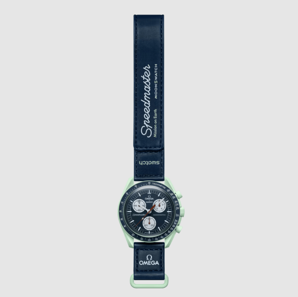 Swatch x Omega SO33G100 Bioceramic Moonswatch Mission to Earth