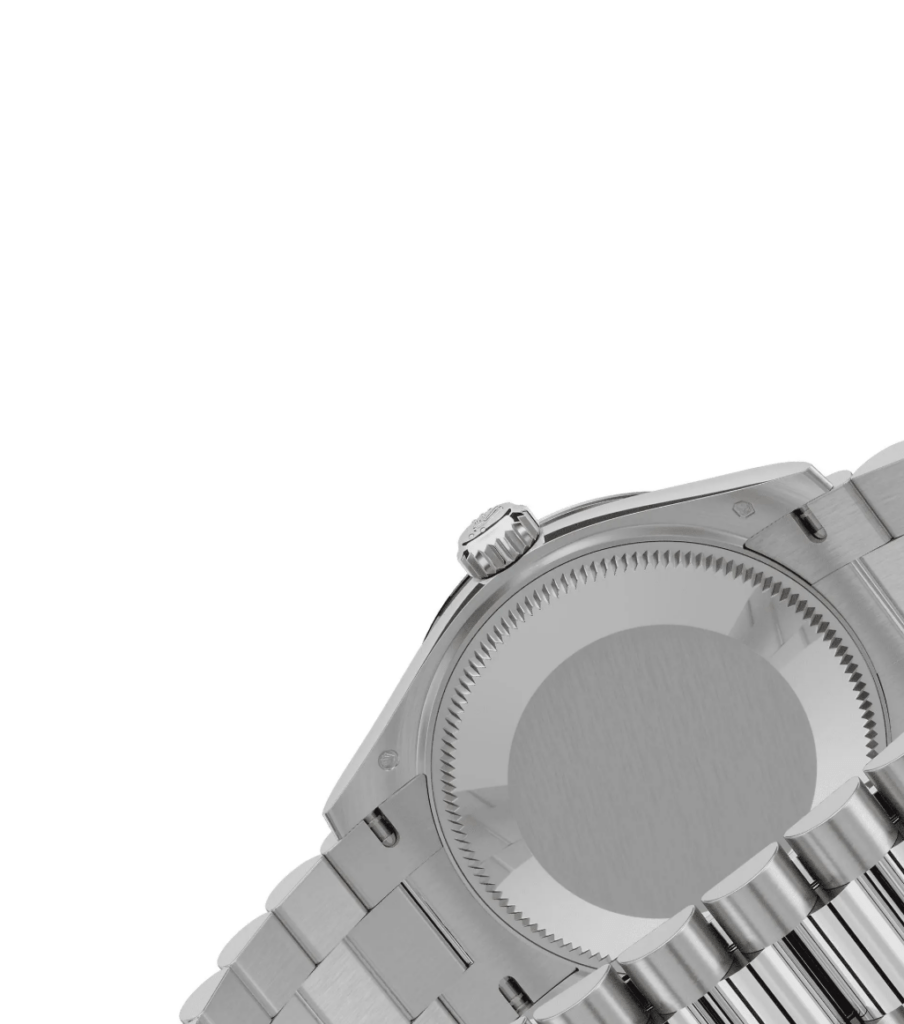RLX Datejust m278289RBR-0013 Pink Dial White Gold President Watch