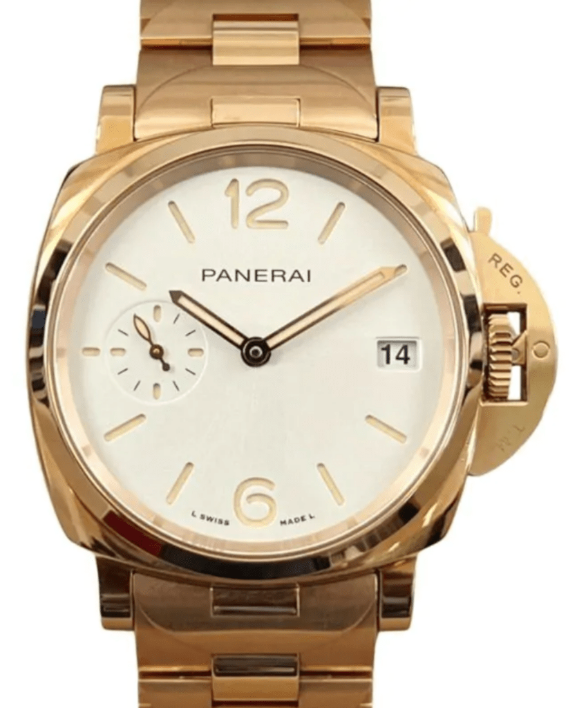 【7A Quality】Panerai Luminor Due TuttoOro 38mm PAM01326