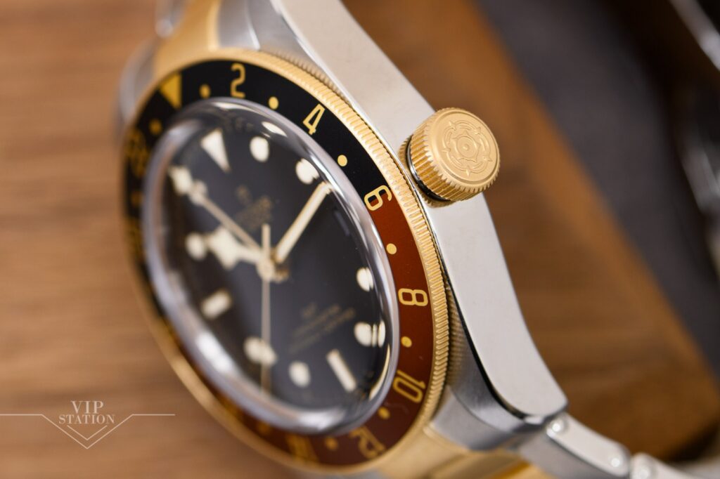 【7A Quality】TUDOR Black Bay GMT S&G Steel and 18ct Yellow Gold 41mm Bracelet Watch M79833MN-0001