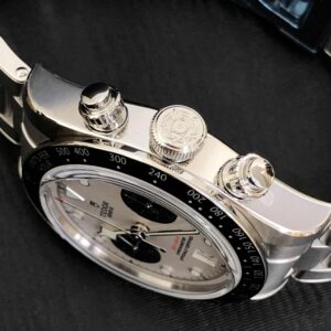 【7A Quality】TUDOR Black Bay Chrono 41mm Opaline/Black Dial Men's Automatic Bracelet Watch M79360N-0002
