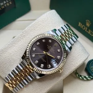 RLX Datejust m278273-0021/0022 31mm Dark Grey Dial Stainless Steel and Yellow Gold Oyster Watch