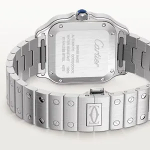 Santos de Cartier watch Graduated blue dial - United Luxury
