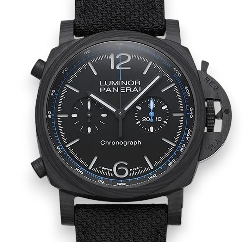 【7A Quality】Panerai Luminor Chrono Carbotech™ 44mm PAM01219