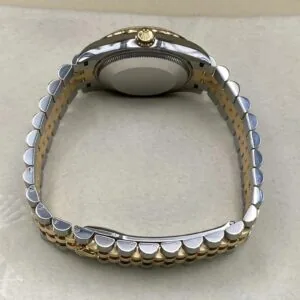 RLX Datejust m278273-0023/0024 31mm Black Mother-of-Pearl Dial Stainless Steel and Yellow Gold Oyster Watch