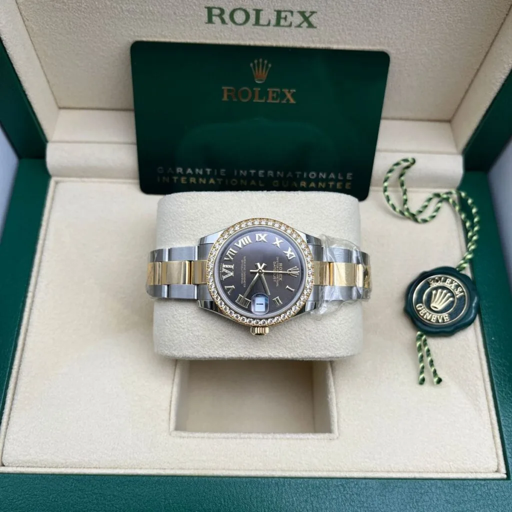 RLX Datejust m278383RBR-0017/0018 31mm Dark Grey Dial Oyster Bracelet
