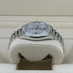 RLX Day-Date 40mm 228396TBR-0021 Diamonds Sapphires Dial