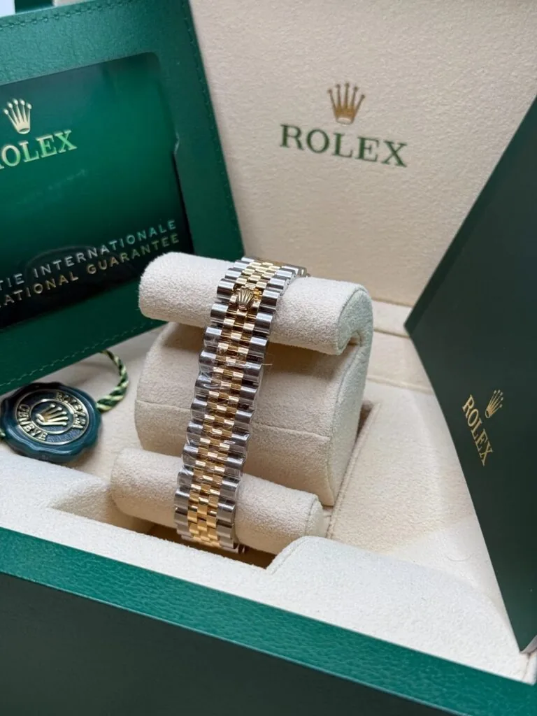 RLX Datejust m278273-0025/0026 31mm Champagne Dial Stainless Steel and Yellow Gold Oyster Watch