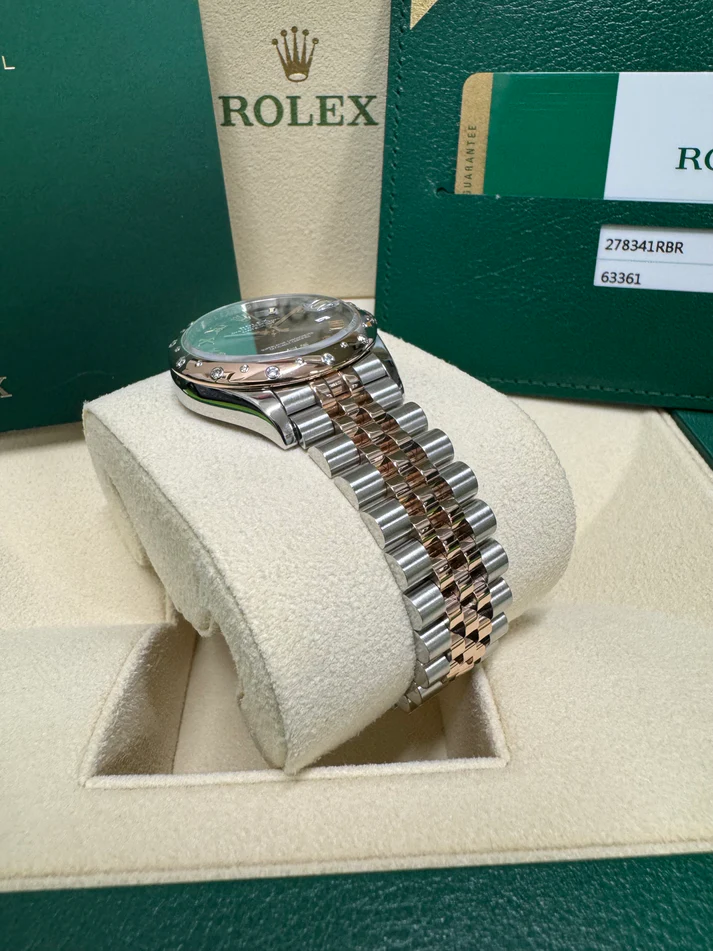 RLX Datejust m278341-0029/0030 Slate Dial 31mm Dial Oyster Bracelet