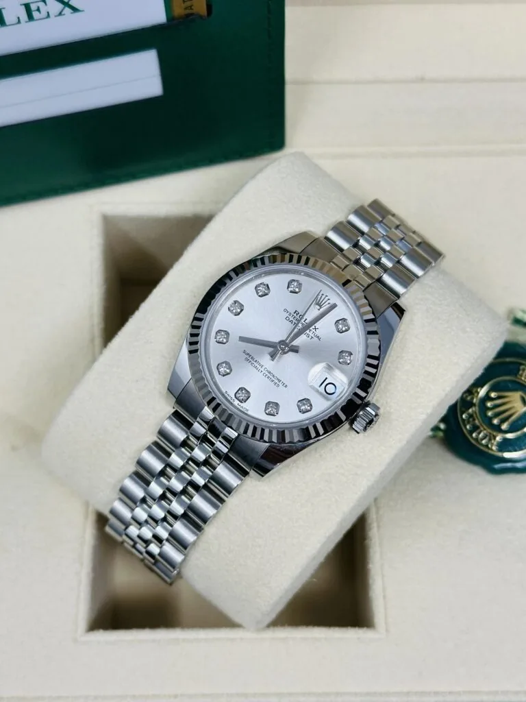 RLX Datejust m278274-0029/0030 Silver 31mm Dial Oyster Watch