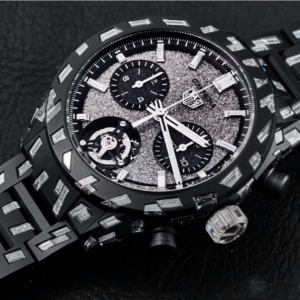 【7A Quality】TAG Heuer Carrera Tourbillon Nanograph Plasma Diamant d’Avant-Garde Automatic 44mm Aluminum CBN5A91.BZ0000