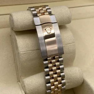 RLX Datejust 41mm 126301 Chocolate Diamond Jubilee Steel and Everose Gold Watch