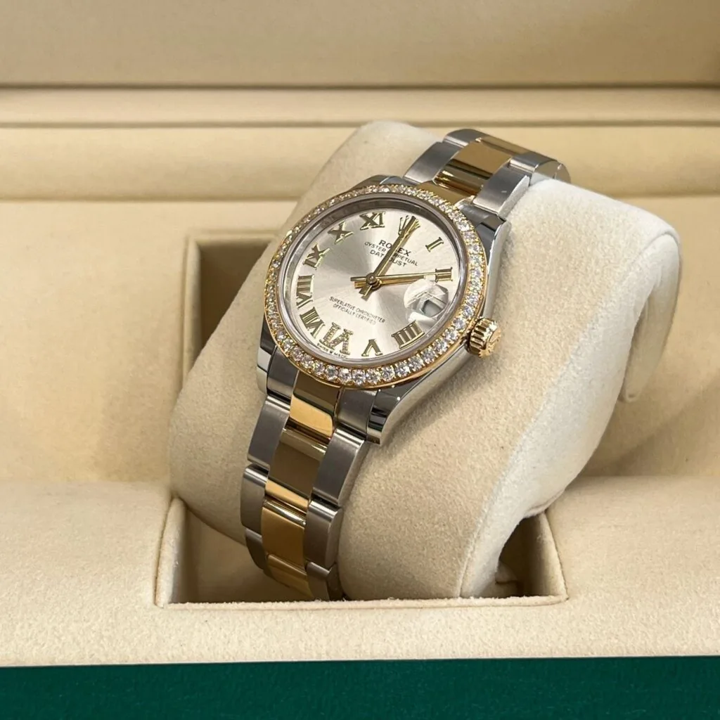 RLX Datejust m278383RBR-0003/0004 31mm Silver Dial Oyster Bracelet