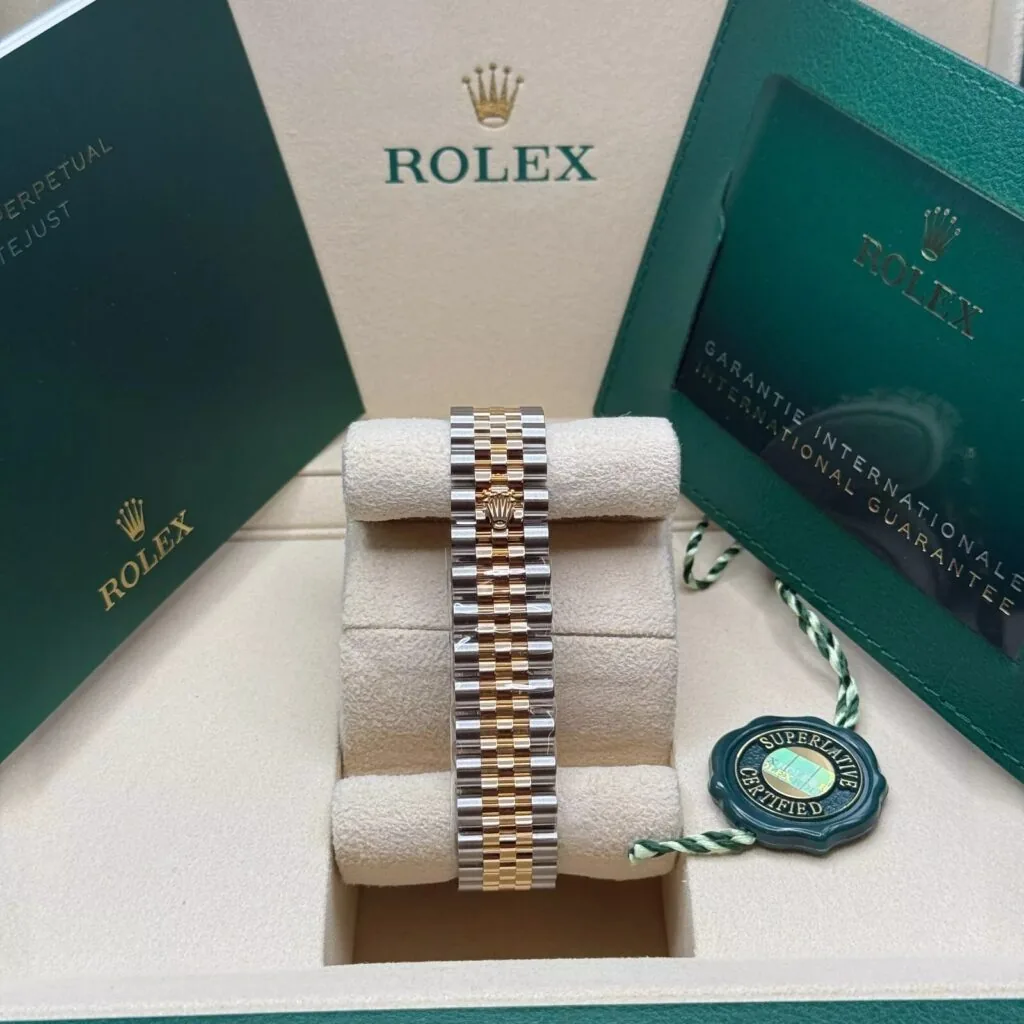 RLX Datejust m278273-0017/0018 31mm Dark Grey Dial Stainless Steel and Yellow Gold Oyster Watch