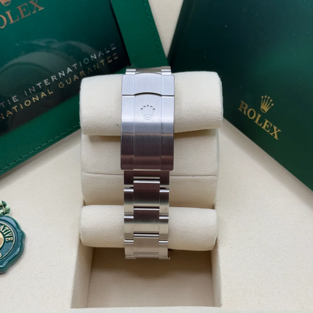 RLX Oyster Perpetual 41mm 124300-0003 Oyster Perpetual Stainless Steel Blue Index Dial Watch