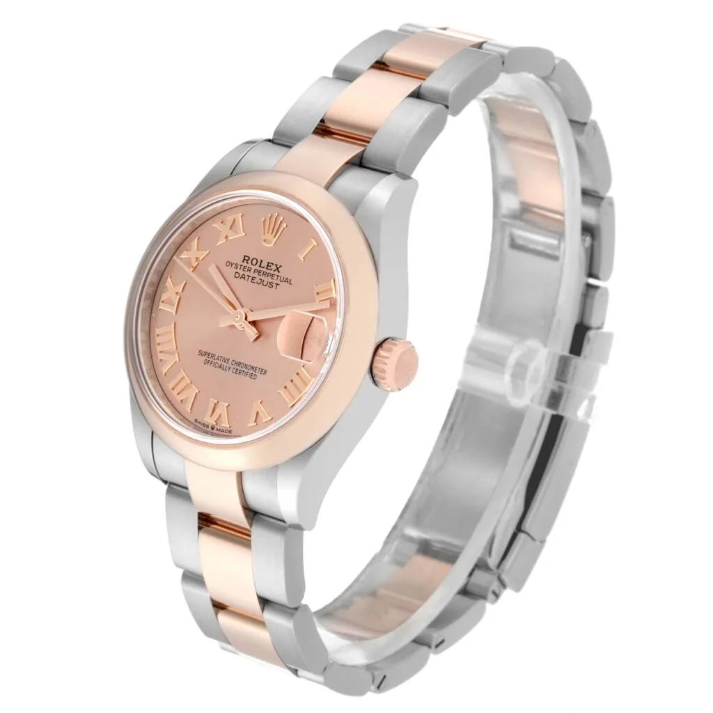 RLX Datejust m278241-0005/0006 Rose 31mm Dial Oyster Bracelet Watch