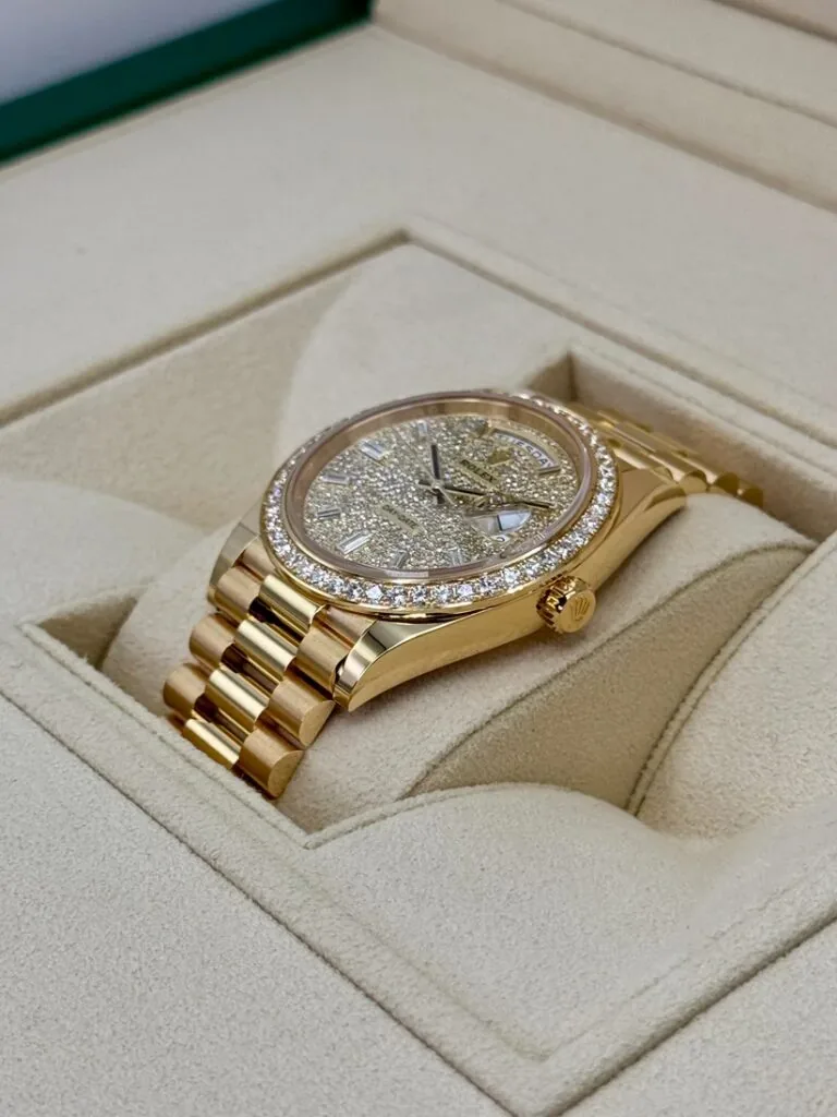 RLX Day-Date 40mm Diamond Dial Watch 228348RBR-0037