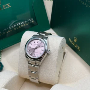 RLX Oyster Perpetual 31mm 277200-0009 Pink Dial Oyster Bracelet Watch