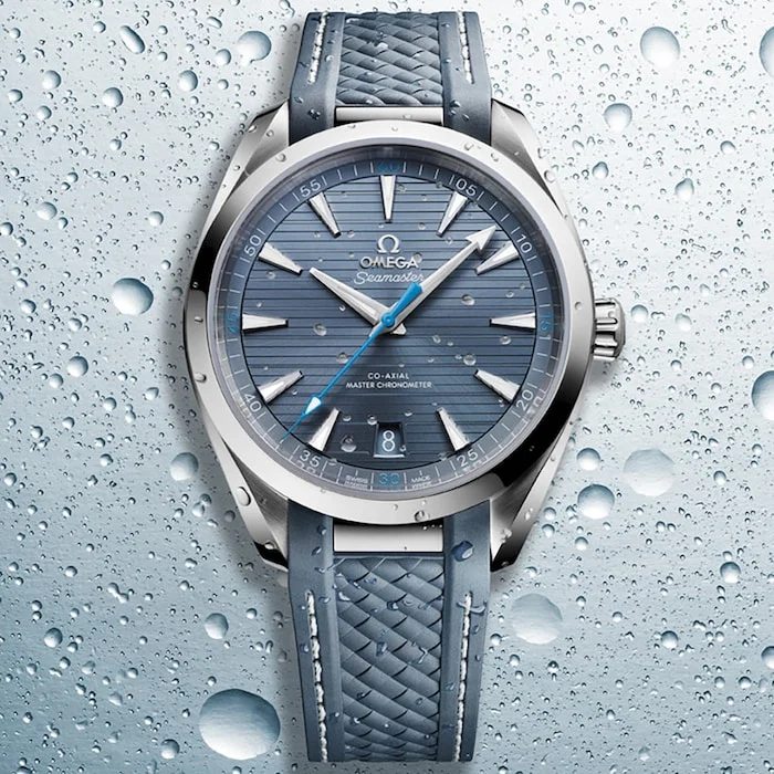 OMEGA Seamaster Aqua Terra 150M Mens Blue Dial 41mm Automatic Co-Axial Watch O22012412103002