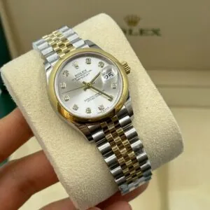 RLX Datejust m278243-0019/0020 31mm Silver Dial Yellow Rolesor Oyster Watch
