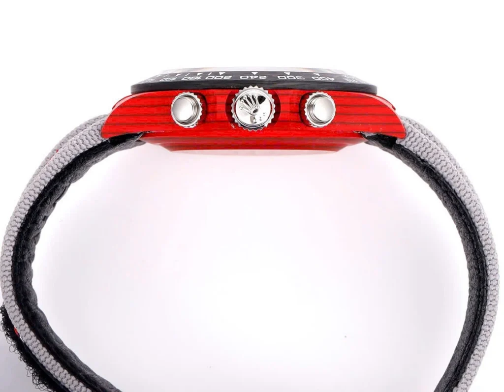 Rolex Cosmograph Daytona DIW Carbon AVIA Red 40mm Replica 1:1 – Top Quality Version
