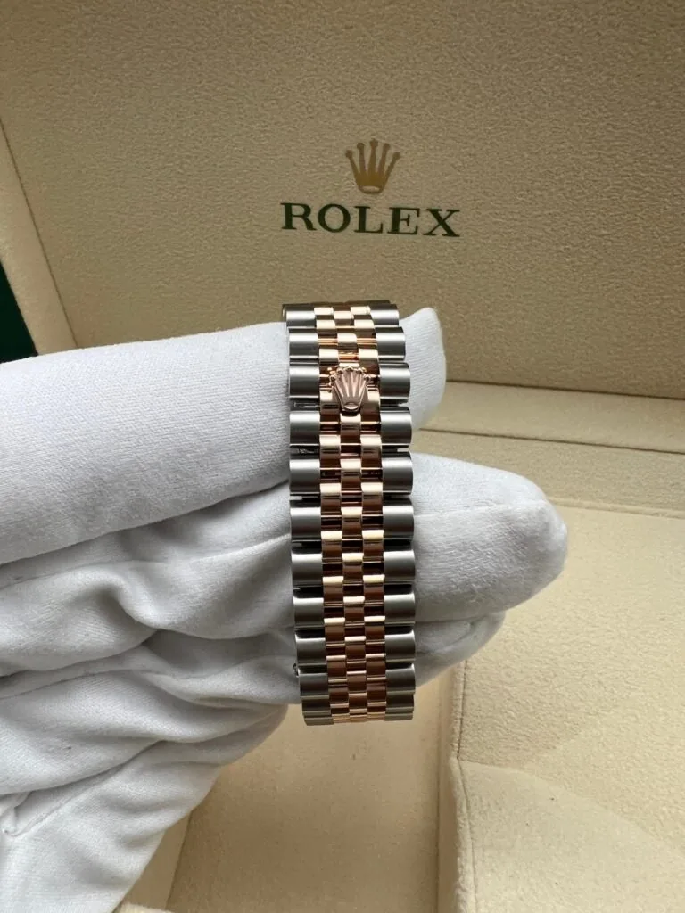 RLX Datejust m278271-0023/0024 Rose 31mm Dial Oyster Bracelet Watch