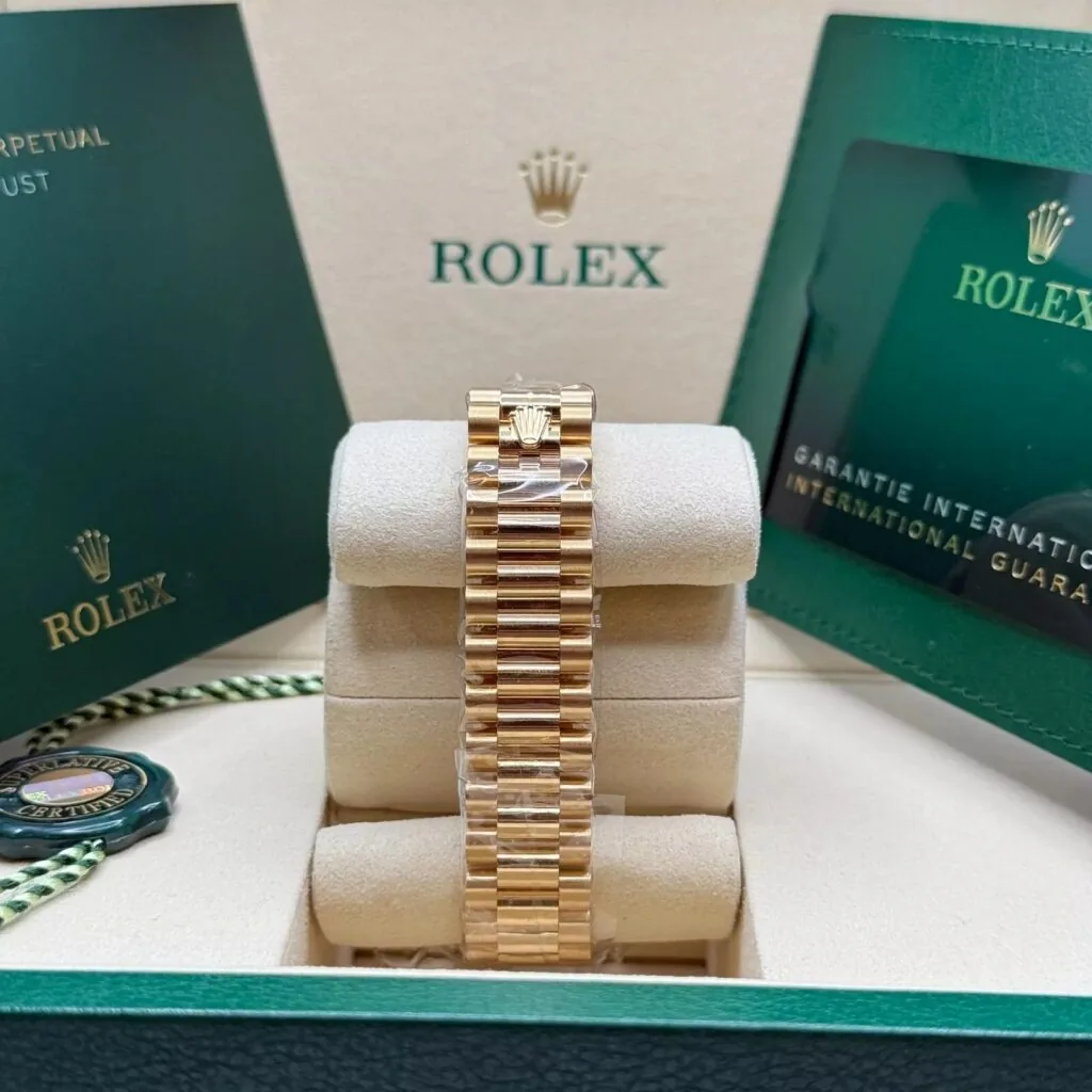 RLX Datejust m278278-0038 Black Mother-of-Pearl 31mm Dial President Bracelet Watch